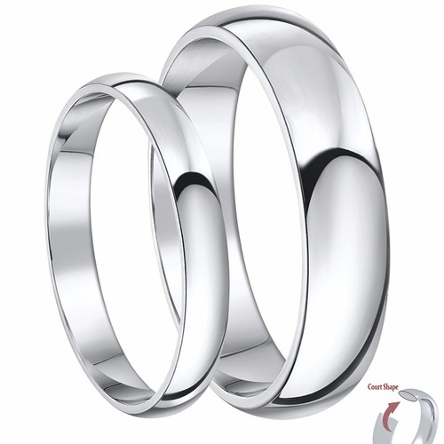 Set fedi nuziali - in, platino
