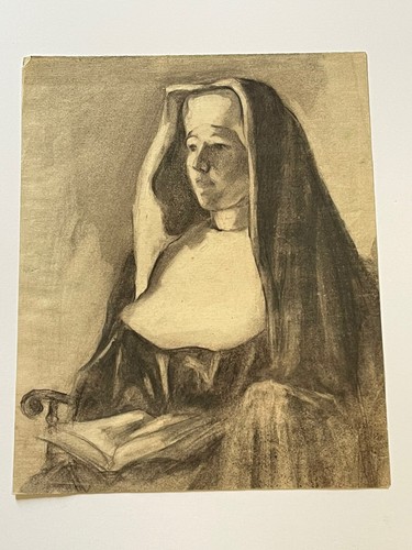 Antico ritratto disegno - antico,