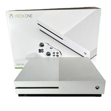 XBOX ONE S CONSOLE 500GB Bianco COMPLETA Con Scatola + Cavi