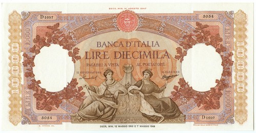 10000 lire capranesi - 10000,