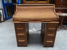 Scrivania americana a rullo in