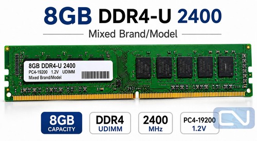Ddr4 2400 mhz marca - 8, mista