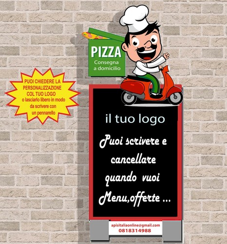 Totem lavagna menu esterno - totem,