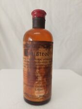 Vecchia Bottiglia Disinfettante Giniatrol Laboratorio Chimico Subalpino Torino