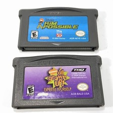 GBA 2 Game Lot: Kim Possible &