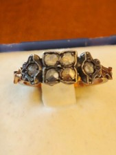 Anello antico oro con - in,