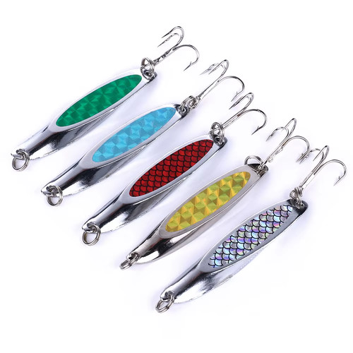 Set trolling spoon ondulati - set, 5