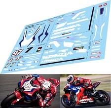 1/9 Decals per Honda CBR 1000 RR-R Team HRC SBK 2023 Lecuona Vierge TBD1100