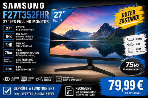 Samsung monitor f27t352fhr - monitor,