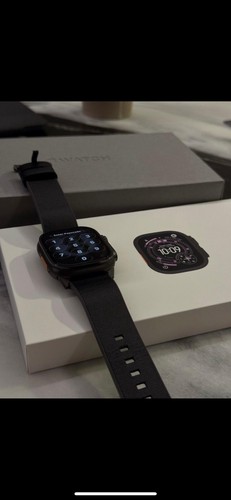 Apple watch ultra black - watch,