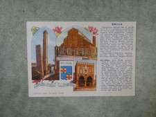 cartolina emilia Bologna ed. delle pastiglie Valda ed. 1932