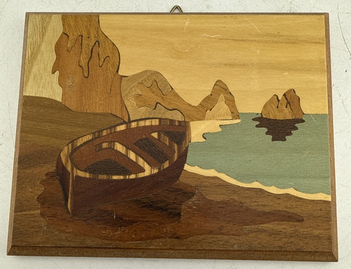 Quadro vintage legno - in,