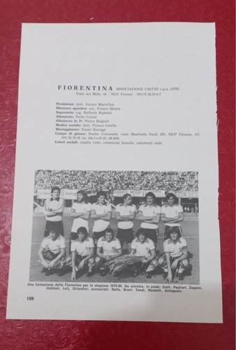 Fiorentina pagina almanacco - fiorentina,