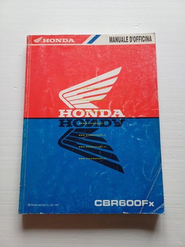 Honda cbr 600 - honda, manuale