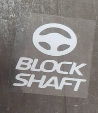 adesivi block shaft originali