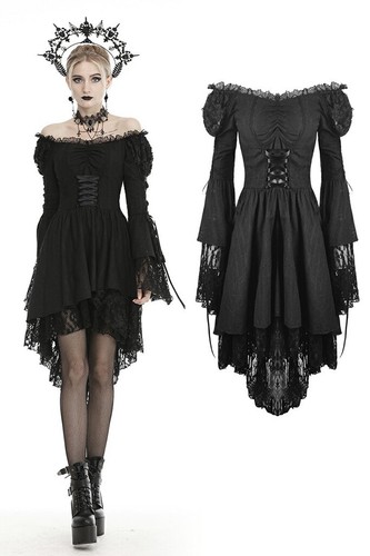Abito donna dark love nero - in,