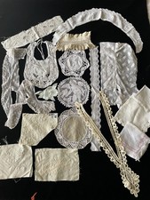 Antico ricamo a mano in pizzo