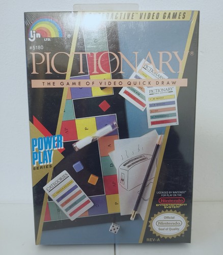Pictionary nintendo nes - pictionary,