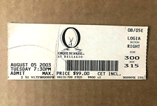 Vintage Cirque Du Soleil 'O'