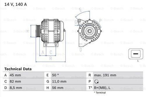 986 042 840 alternatore - 986,