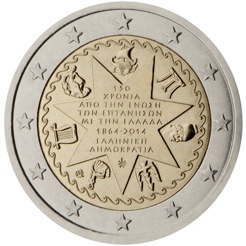 Grecia 2014 euro - grecia, €