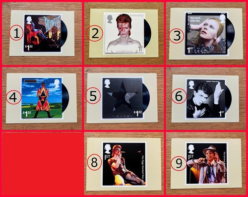 David bowie postcards royal - postcards,,