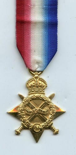 Ww1 1914 star medal to - ww1,