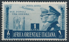 1941 ITALIA COLONIE AFRICA