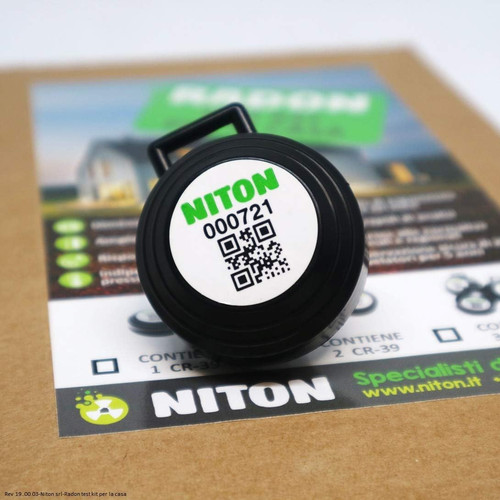 Gas radon test - radon, la