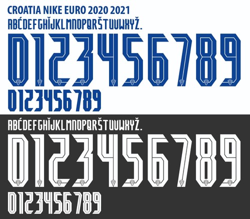 Set nome numero per croazia - nome,