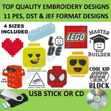 Ricamo LEGO PES DST JEF