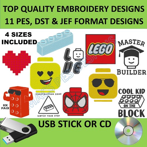 Ricamo lego pes dst - lego,