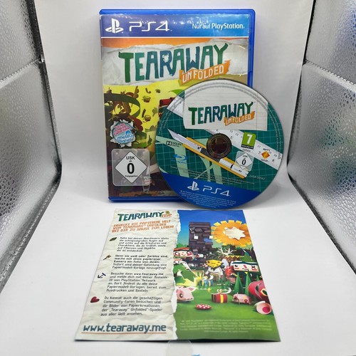 Tearaway unfolded ps4 - tearaway,