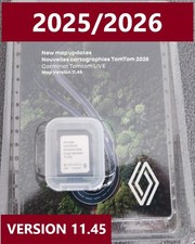 RENAULT CARMINAT LIVE TOMTOM SCHEDA SD 11.45 EUROPA 2025/2026