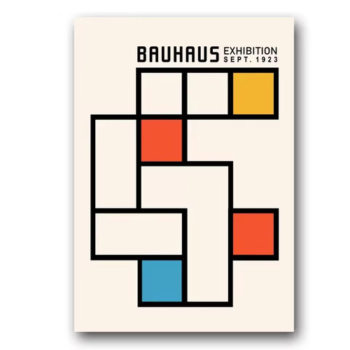 Poster bauhaus arte - poster,