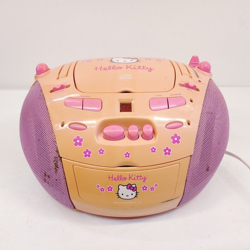 Hello kitty boombox stereo - kitty,
