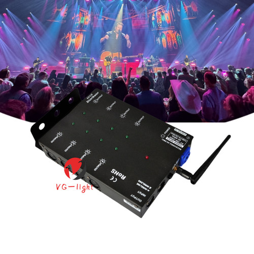 Distributore sdoppiatore dmx - sdoppiatore, 8