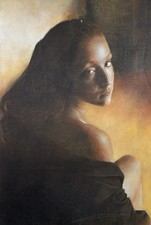 Dipinto Olio Su Tavola