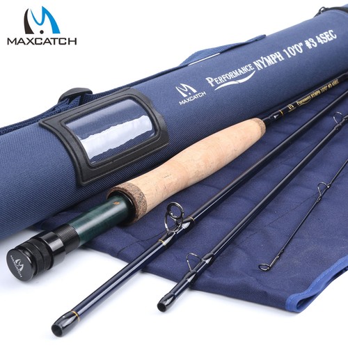 Maxcatch nymph fly rod - fly, canne