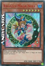 RAGAZZA MAGA NERA (Dark Magician Girl) Ultra R Rossa • LDS3 IT082 • 1Ed • YUGIOH