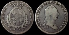 pci902) Milano Giuseppe d'Asburgo Lorena (1780-1790) Mezzo scudo 1784