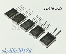 5 pz Quarzi 14.910 Mhz 14.91