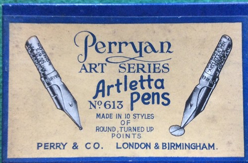 Scatola pennini perryan art - pennini,