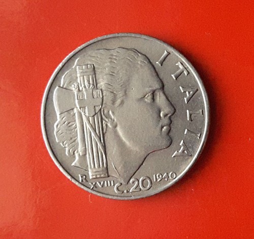 Centesimi 1940 errore - 20,