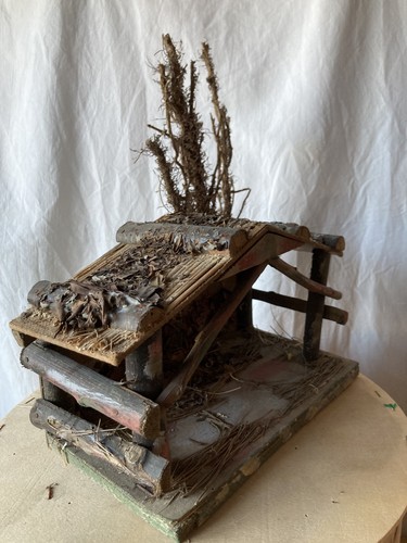 Capanna del presepe - del, legno