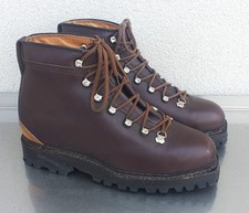 Scarponcini cuoio marrone originali Alpini E.I. taglia 42 mai usati