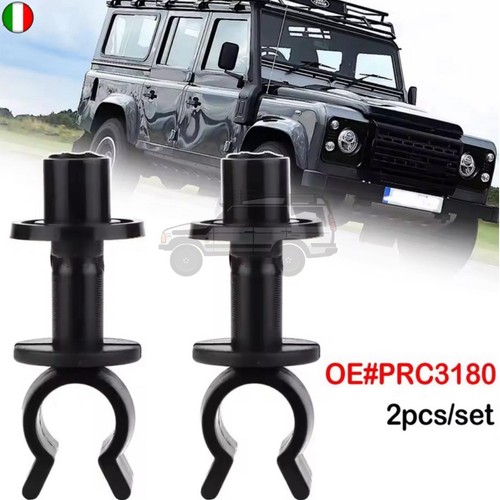 2pz clip fermo - clip, cofano