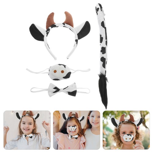 Costume vestito mucca - , donna