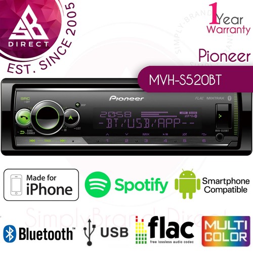 Pioneer mvh s520bt ricevitore - pioneer, mvh-s520bt