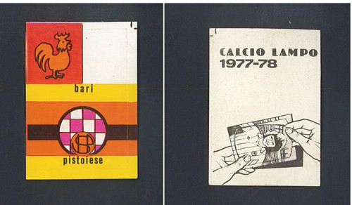 Figurina calcio lampo 1977 - figurina,